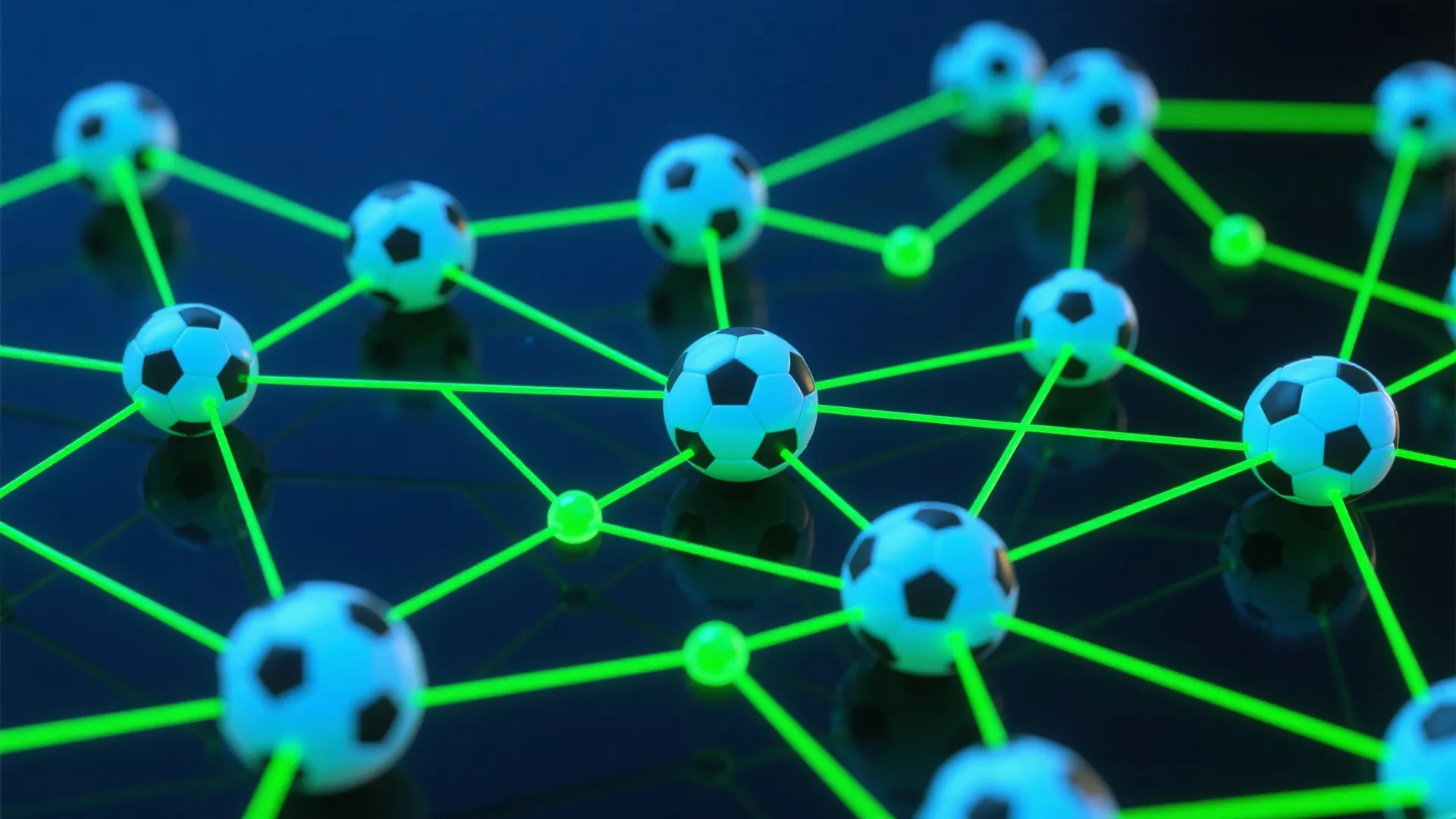 Football Data Network Background